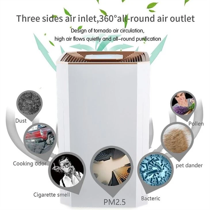 BKJ-80B Air Purifier Remove Allergens And Indoor PM2.5